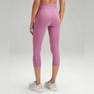 Lululemon Swift Speed High-Rise Crop 21" SIZE 10 in Velvet Dust